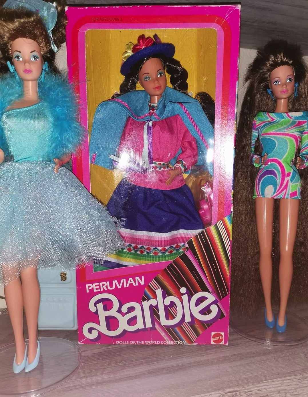 Happy buyer with doll